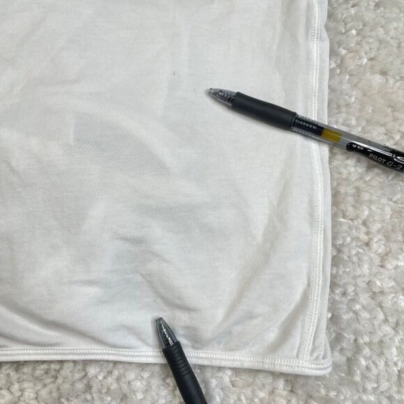 Lululemon Turn To Tie Tank White 12 FLAWS - Picture 6 of 10